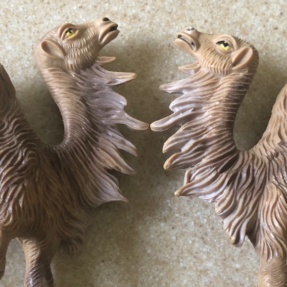 Vintage Italian NATIVITY CAMELS - Picture 12 of 16